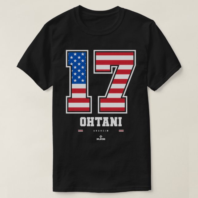 Shohei Ohtani  US Flag Number Pullover  (Design Front)