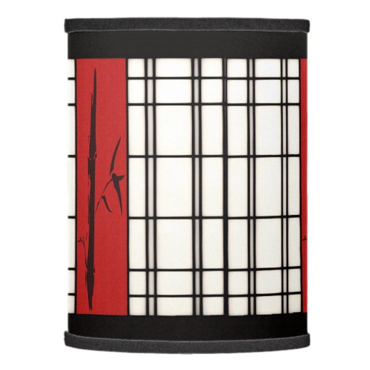 Shoji - Bamboo Lamp Shade (Left)