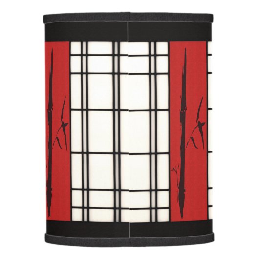 Shoji - Bamboo Lamp Shade (Back)