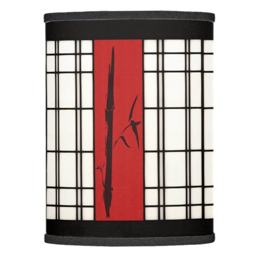 Shoji - Bamboo Lamp Shade (Front)