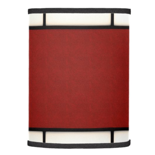 Shoji - red lamp shade (Right)