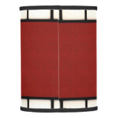 Shoji - red lamp shade (Back)