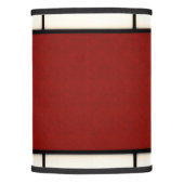 Shoji - red lamp shade (Front)