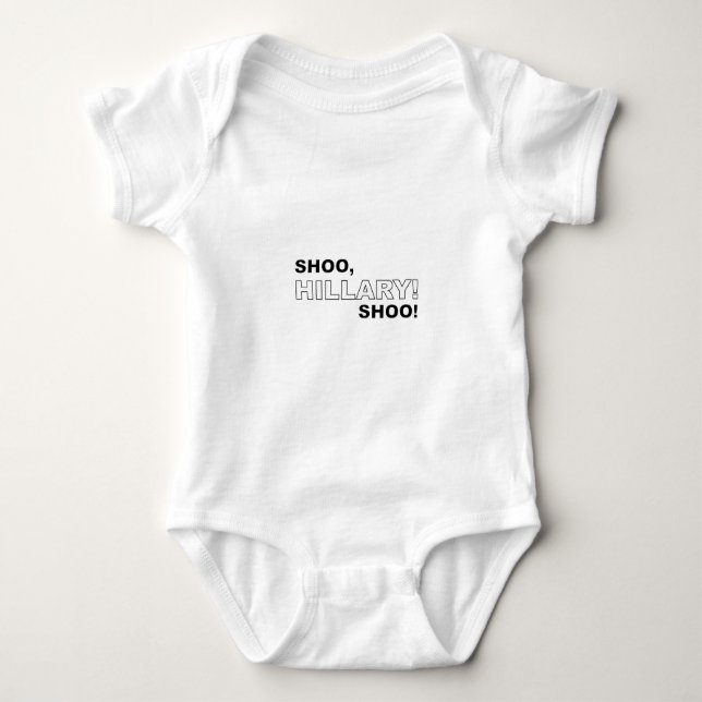 Shoo Hillary Shoo Baby Bodysuit (Front)