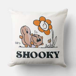Shoocky BT21 Character  Throw Pillow