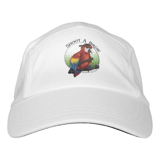 Shoot A Birdie Parrot Golf Hat (Front)