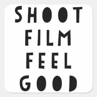 Shoot Film Feel Good Sticker