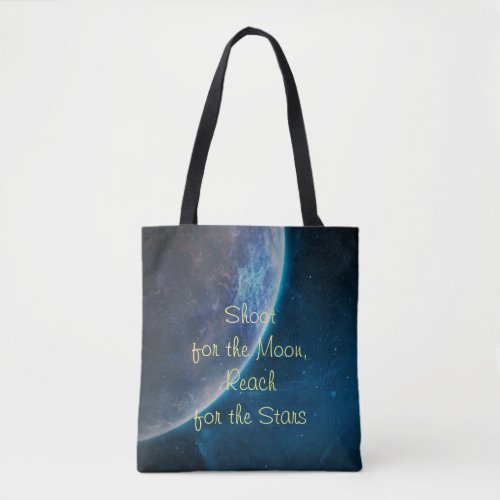 Shoot for the Moon Tote Bag