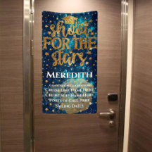 Shoot for the Stars Graduation Cruise Door