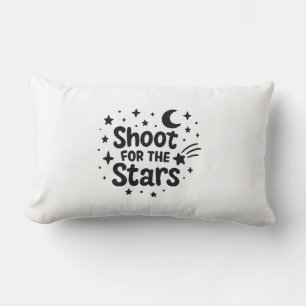 Shoot for the Stars Lumbar Pillow