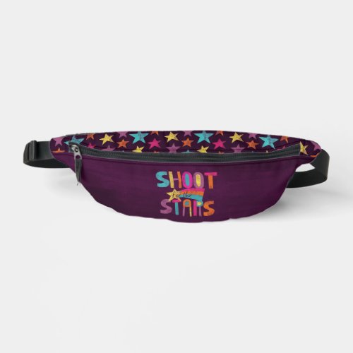 Shoot for the Stars Patterned Fanny Pack