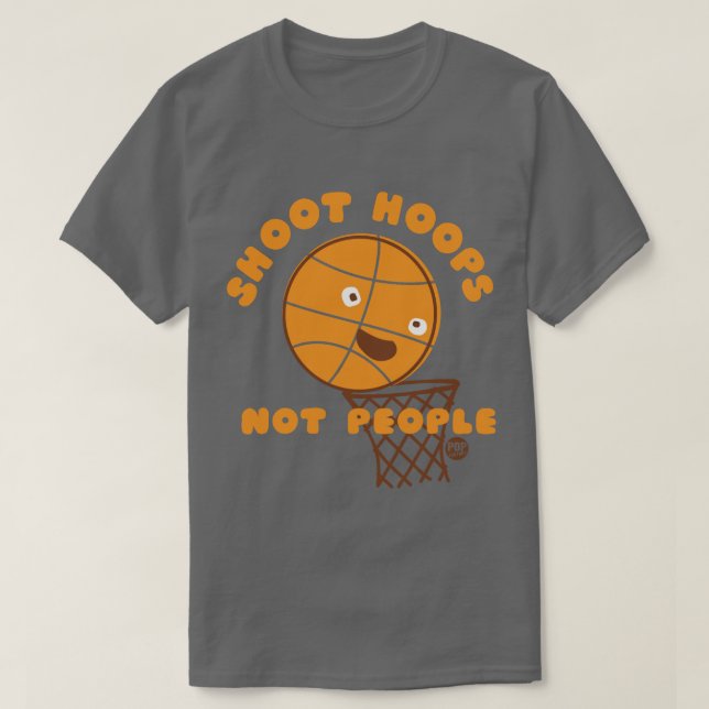 SHOOT HOOPS  T-Shirt (Design Front)