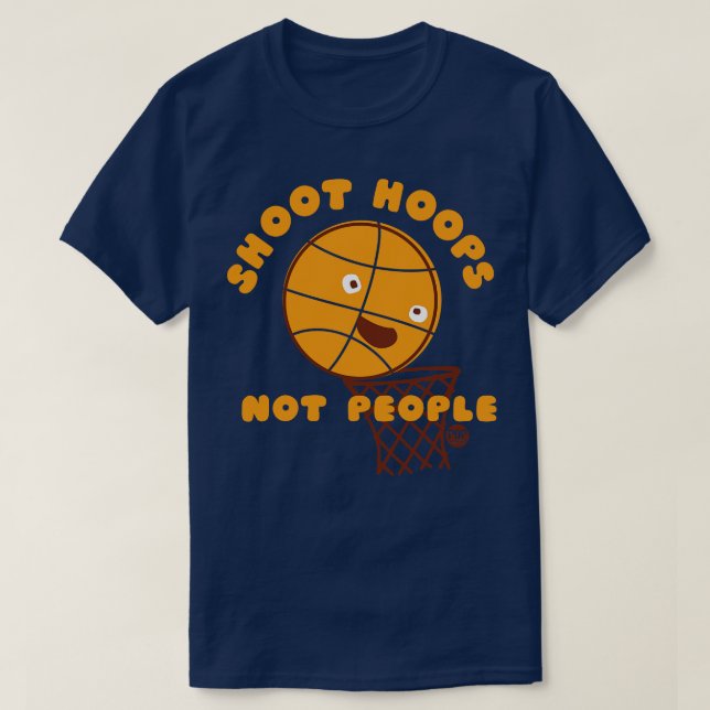 SHOOT HOOPS T-Shirt (Design Front)
