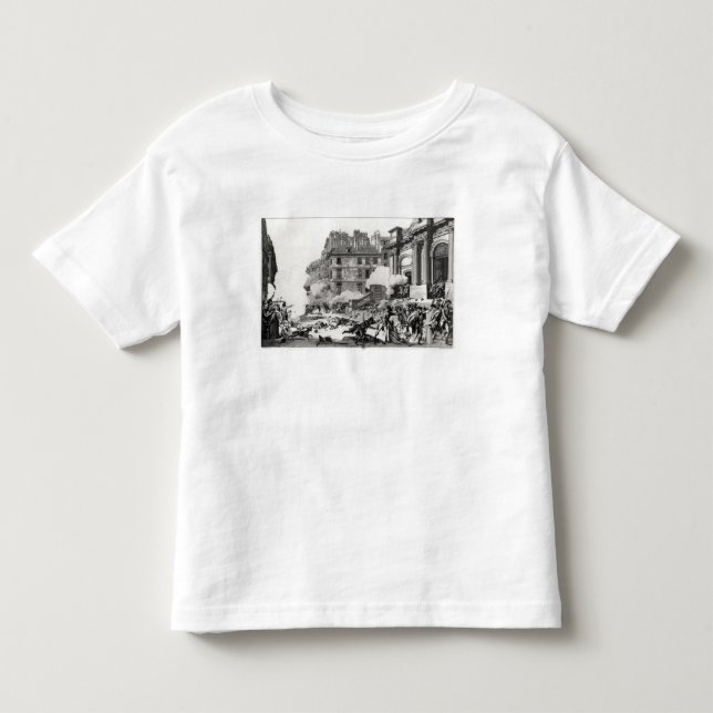 Shoot-out before St. Roch church in Paris Toddler T-shirt (Front)