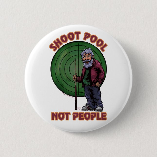 Shoot pool Not People Button (Front)