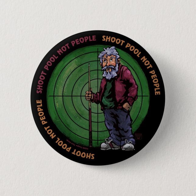 Shoot pool Not People Button (Front)