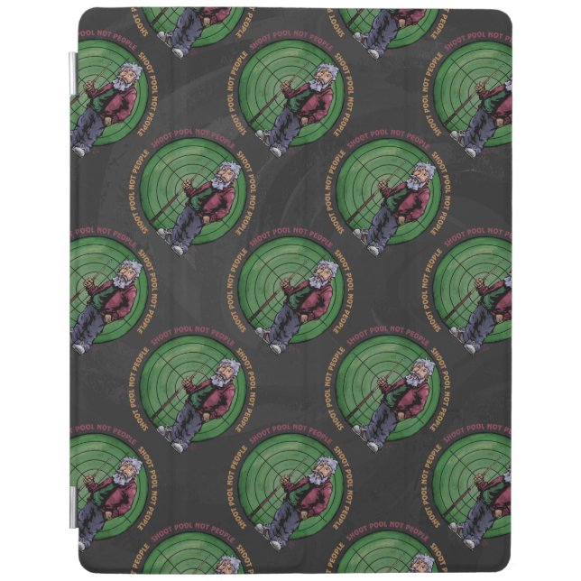 Shoot pool Not People iPad Smart Cover (Front)