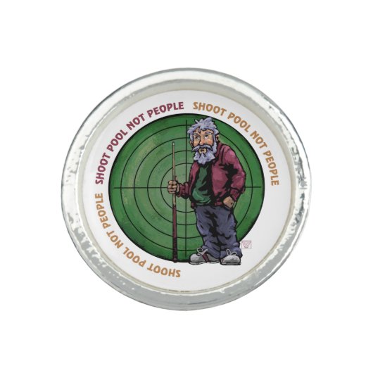 Shoot pool Not People Ring (Front)