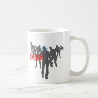 Shoot The Zombies - Shotgun Reload Game Gamer Coffee Mug