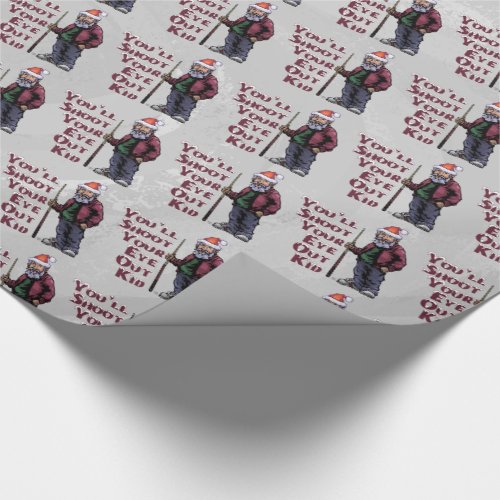 Shoot Your Eye Out Wrapping Paper
