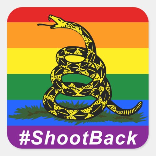 ShootBack Sticker