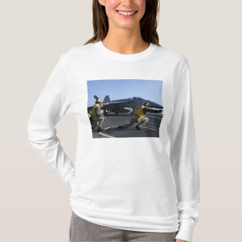 Shooters aboard the USS George HW Bush T_Shirt