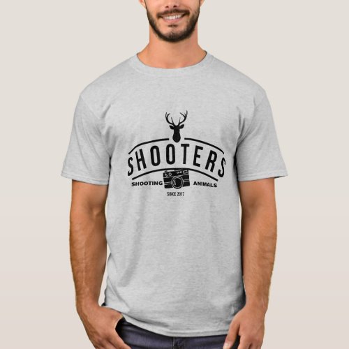 Shooters_ Funny Photographer Design T_Shirt