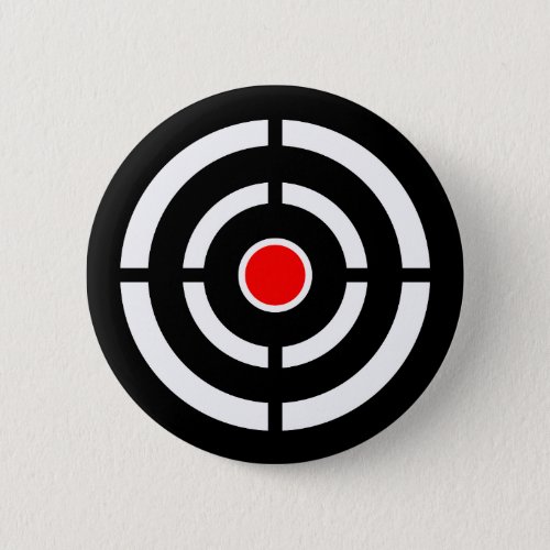Shooting Archery Target Pinback Button