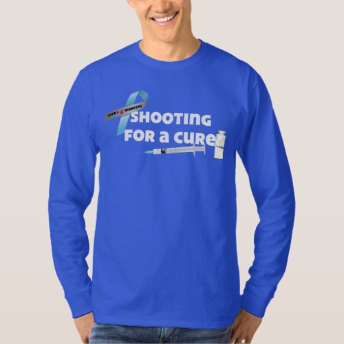 Shooting for a Cure _ Type One Diabetes T_Shirt