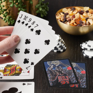 Shooting for the Moon Painting by Alfred Fox Poker Cards