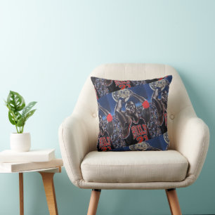 Shooting for the Moon Painting by Alfred Fox Throw Pillow
