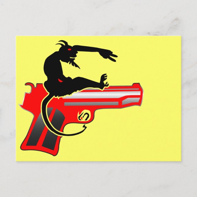 Shooting Hero Postcard (Front)