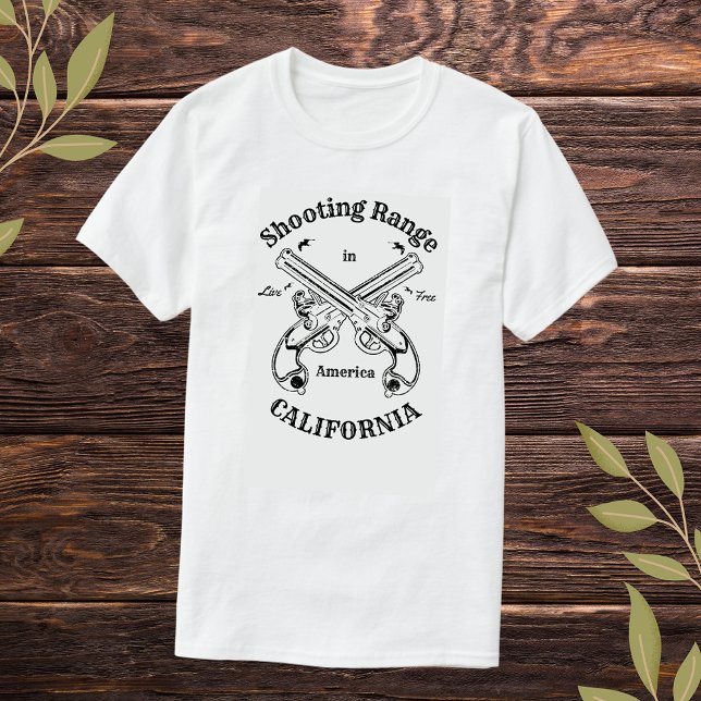 Shooting Sports Range California America Vintage T-Shirt (Creator Uploaded)