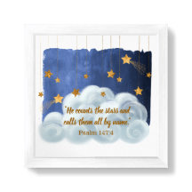 Shooting Star Biblical Message Kids Room