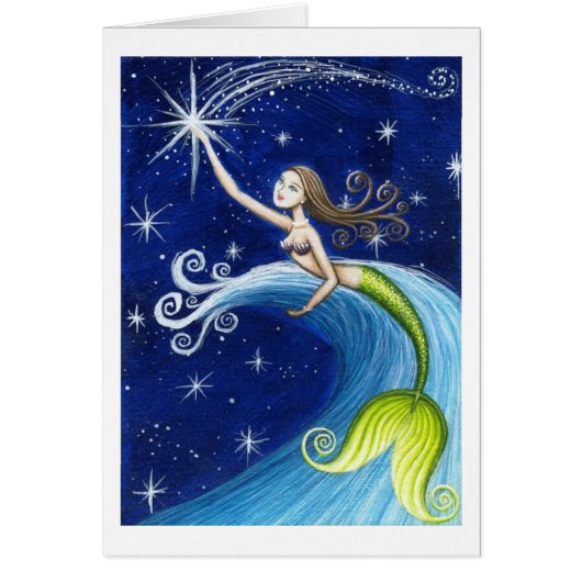 Shooting Star Mermaid Cards (Front)