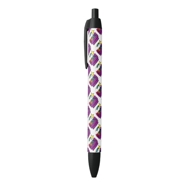 Shooting Star Rainbow Awesome Bucket Filler Pen (Top (Vertical))