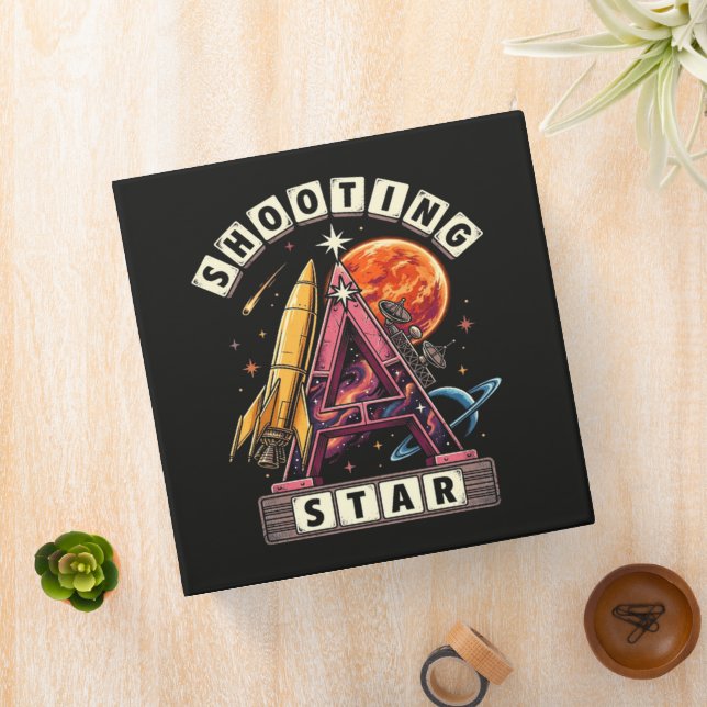Shooting Star Space 3 Ring Binder (In Situ)