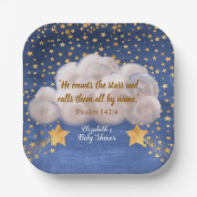 Shooting Star Twin Baby Shower 