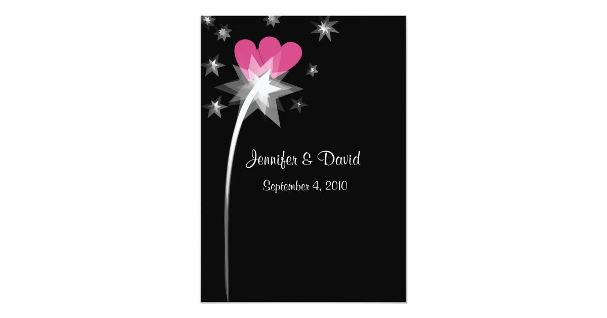 Shooting Star Wedding Invitations 4