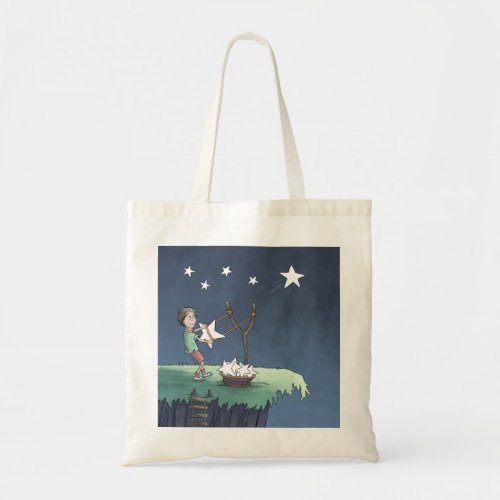   Shooting Stars _ Creating Wishes Tote Bag