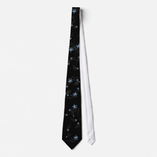shooting stars neck tie