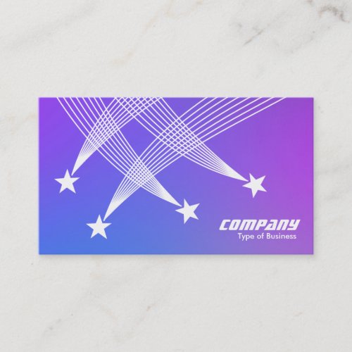 Shooting Stars _ Soft Gradient Business Card