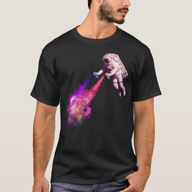 Shooting Stars - The Astronaut Artist T-Shirt (Front)