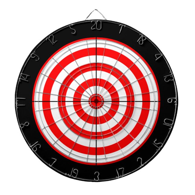 Shooting Target Dartboard With Darts (Front)