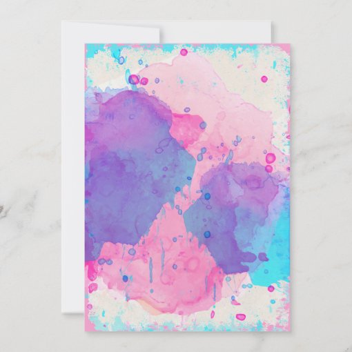 Shooting target gender reveal party invitation Zazzle