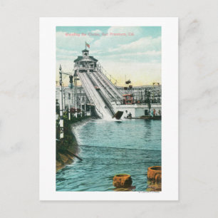 Shooting the Chutes Postcard