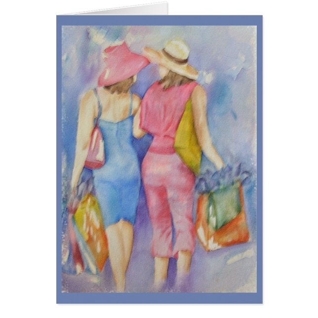 SHOP-A-HOLICS! CARDS (Front)