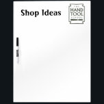 Shop Dry Erase Board<br><div class="desc">Jot down a cut list or design your next masterpiece. Consider this a giant napkin with which to capture what's on your mind.</div>