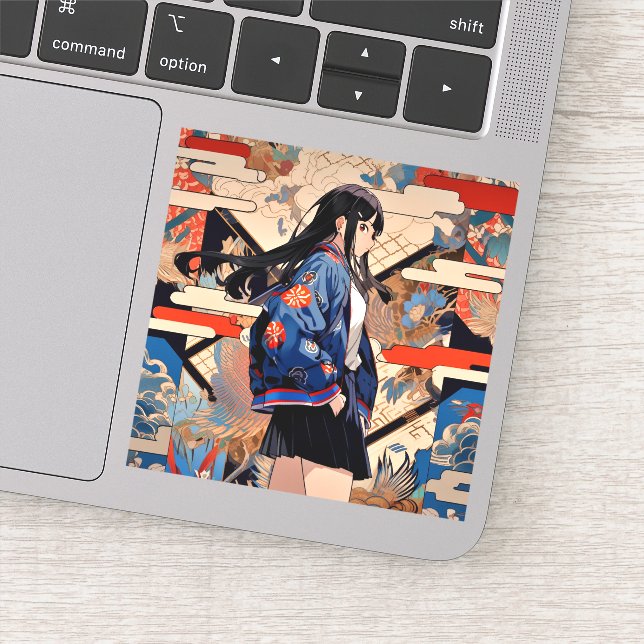 [SHOP Limited Illustration] Japanese style JK Stic Sticker (Detail)