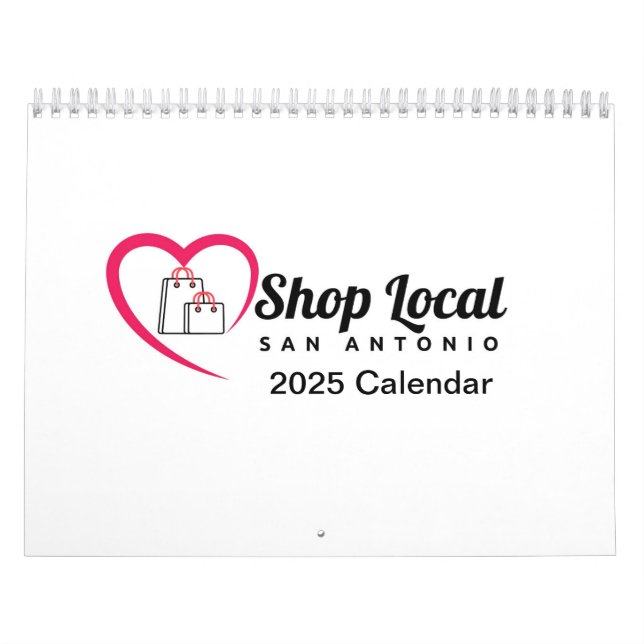 Shop Local San Antonio 2025 Calendar (Cover)